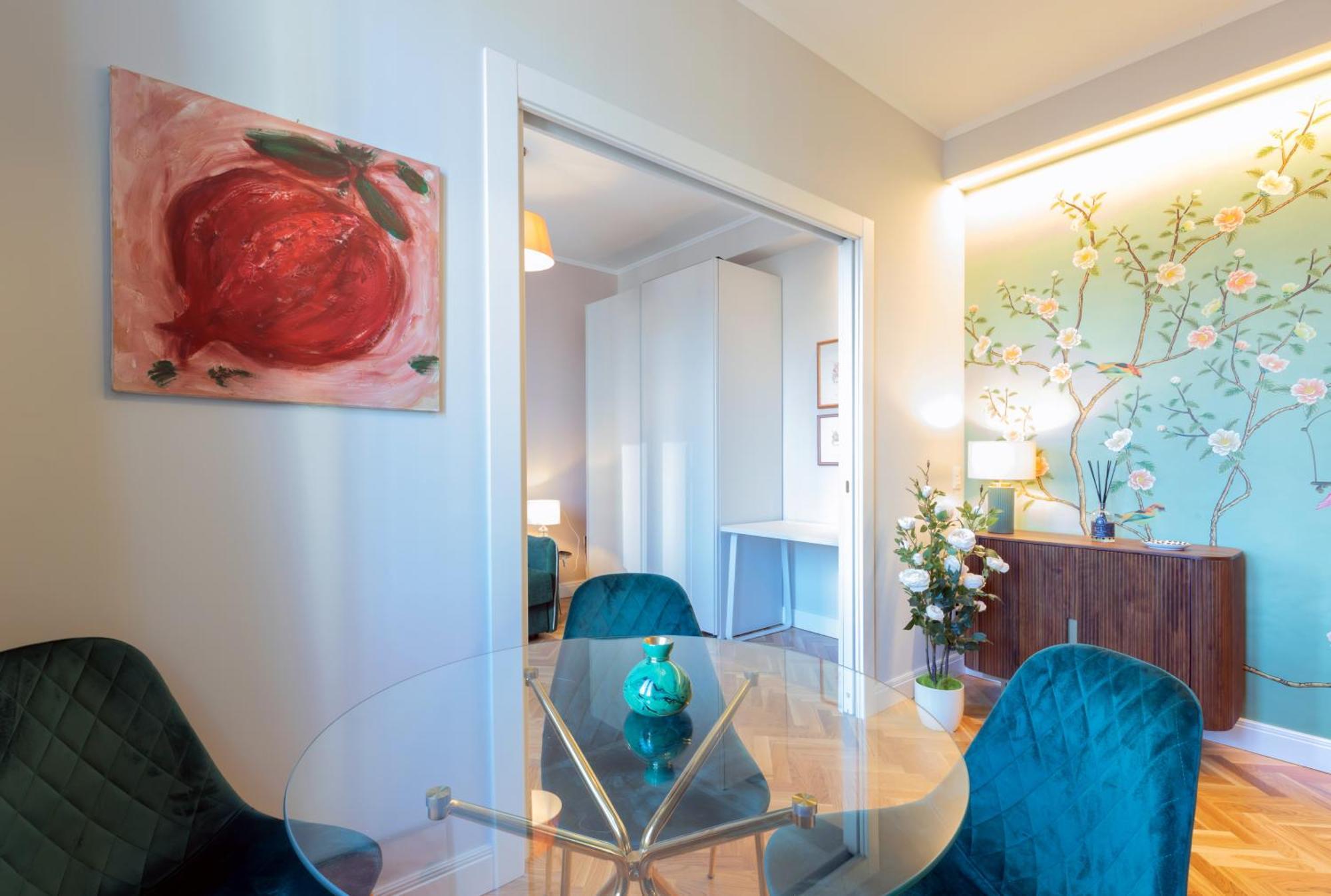Apartment Bosco Verticale Gae Aulenti - Posizione Eccezionale E Comfort Per 4 Persone Milan